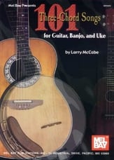 101 Three Chord Songs Guitar and Fretted sheet music cover
